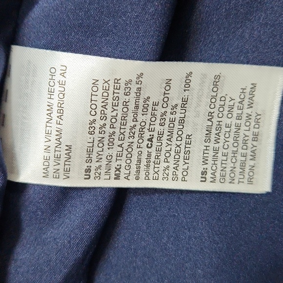 Chico’s Zenergy Hooded Windbreaker Utility Rain Jacket - 1 - Picture 11 of 11